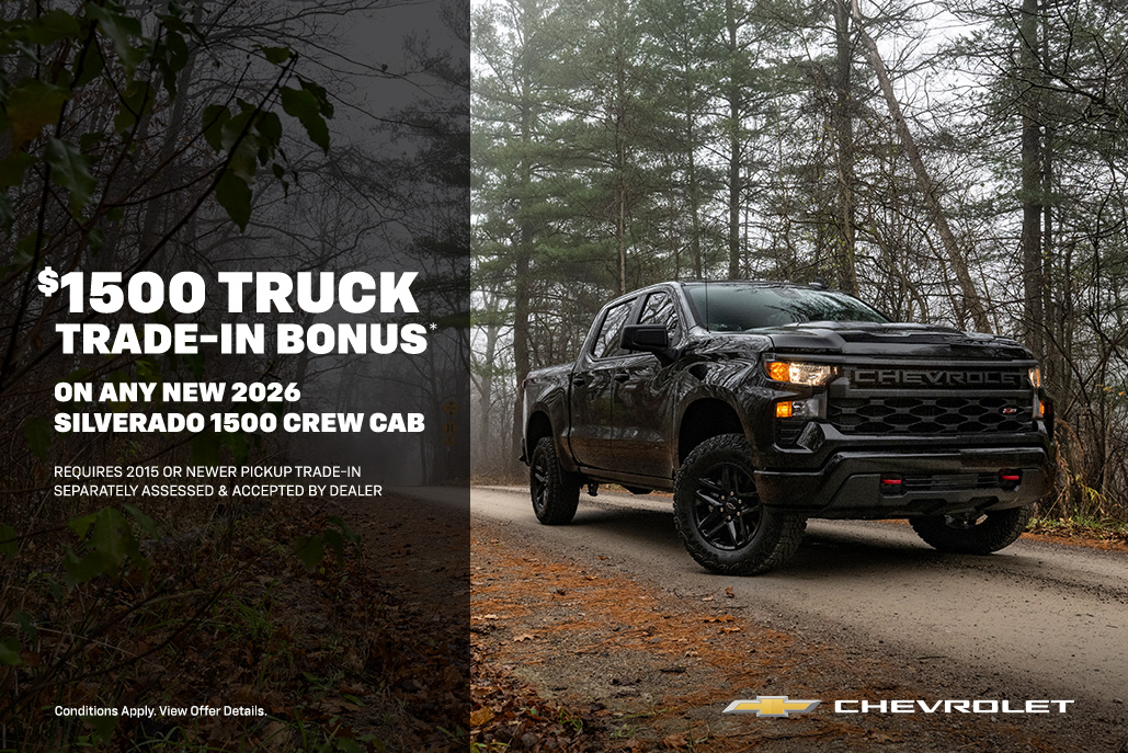Chevrolet Sliverado Trade-In Bonus
